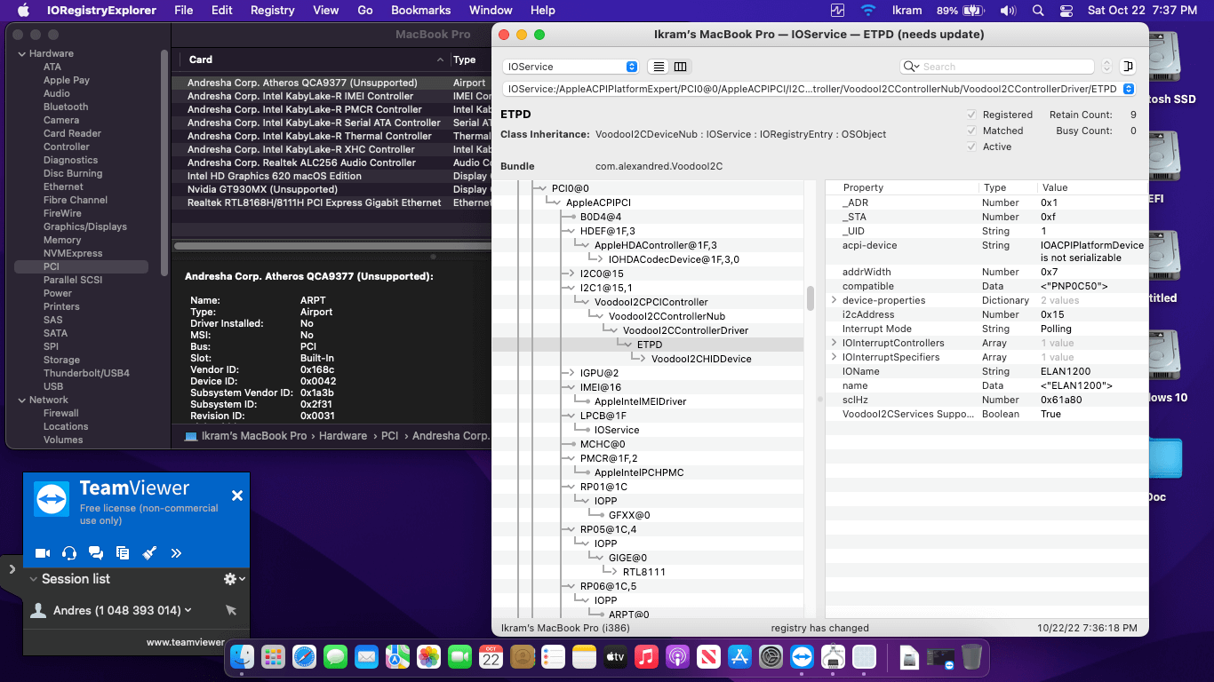 Asus A442UR GA042T 3rd [KabyLake R   Intel UHD 620 + I2C]   OpenCore 10